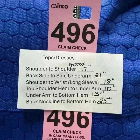 Windridge Cheryl Nash Womens M Royal Blue Full Zip Nylon Long Sleeve Jacket - Picture 10 of 10